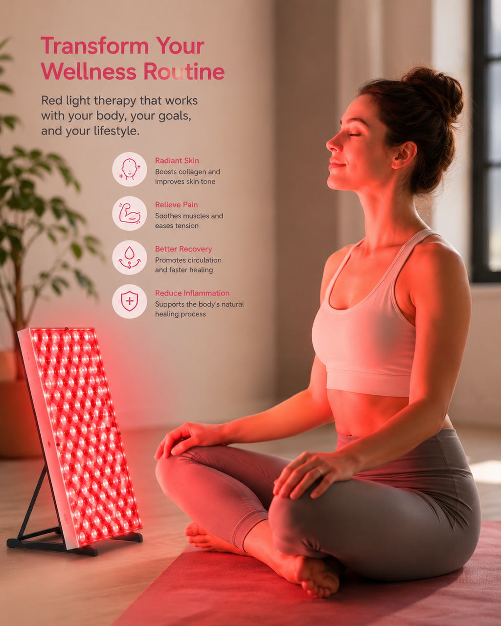 Lumify Beam — Full-Body Red Light Panel