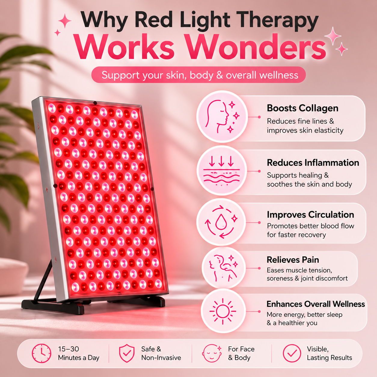 Lumify Beam — Full-Body Red Light Panel