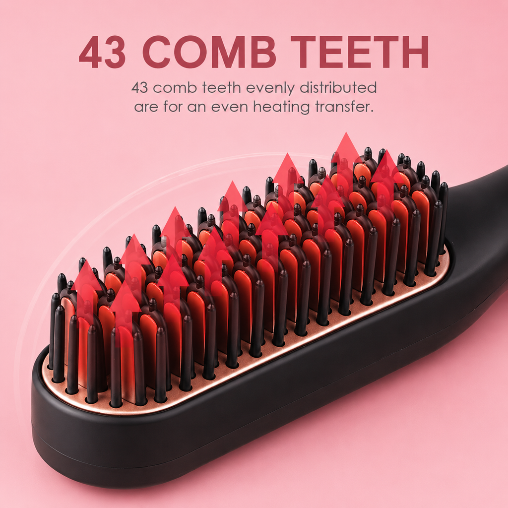 Lumify Glide — Mini Ceramic Hot Comb
