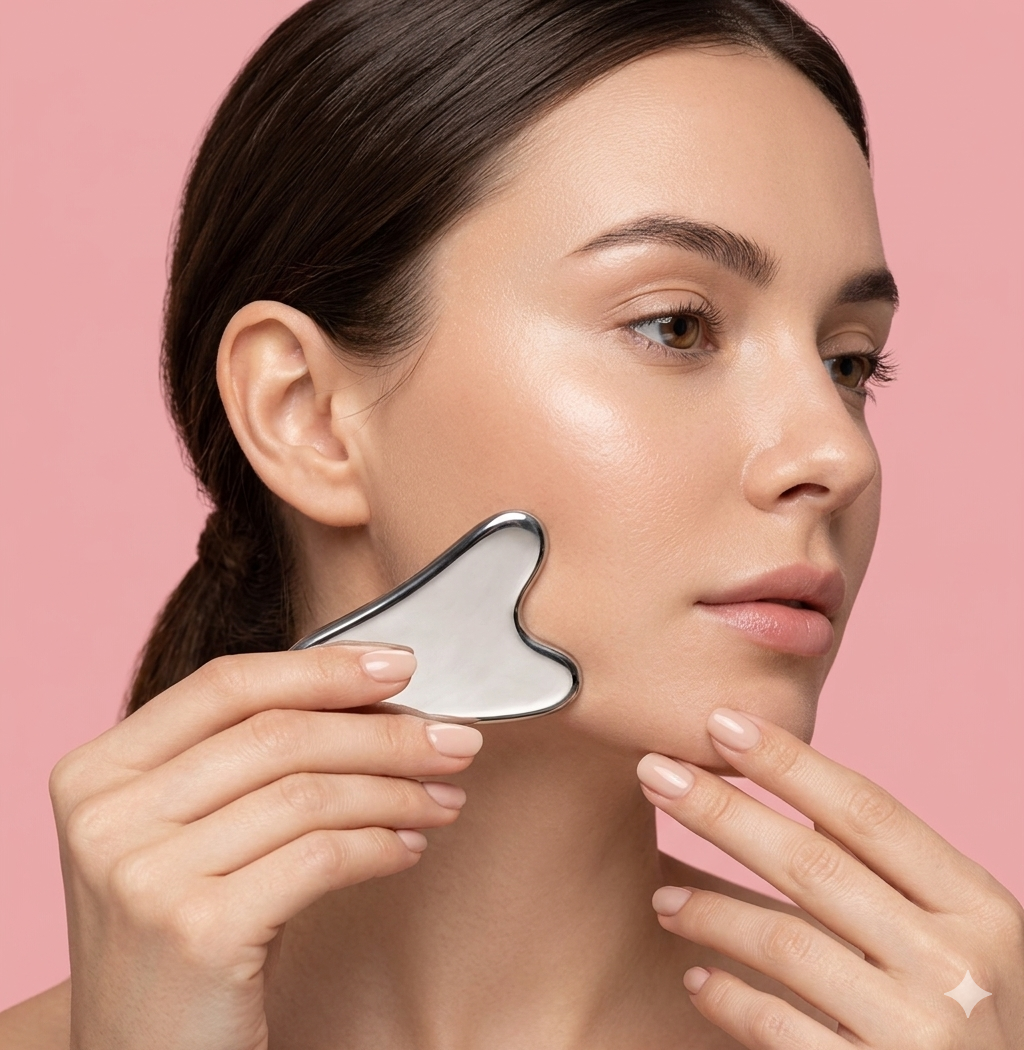 Lumify Heart — Stainless Steel Gua Sha